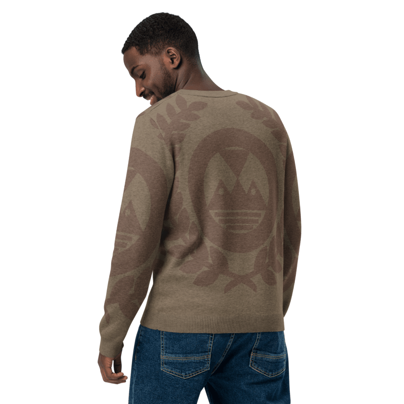 ECELUGICH® Knitted crew neck sweater