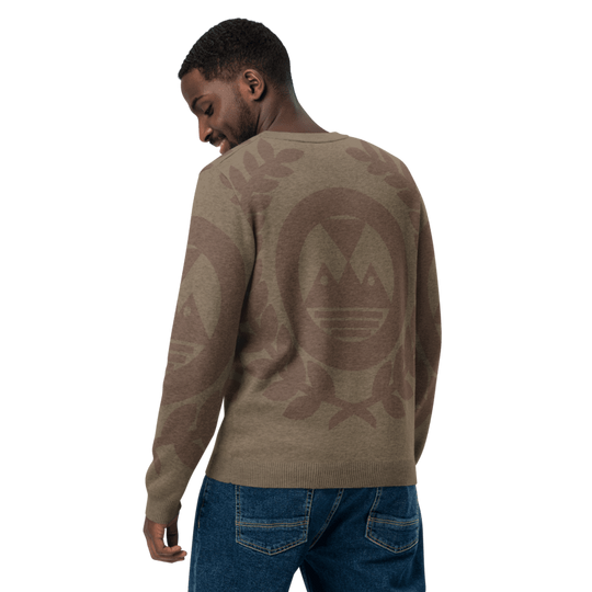 ECELUGICH® Knitted crew neck sweater