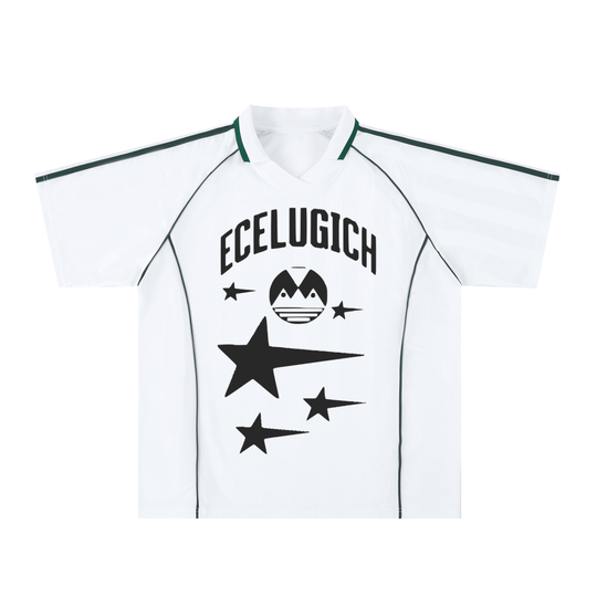 Shadow Stripe Collared Soccer Jersey