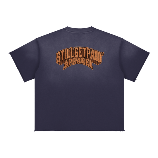 Sun Fade Raw Edge Penny T-Shirt