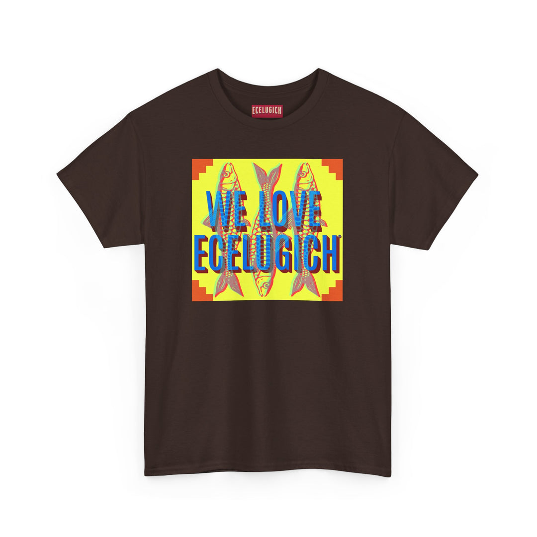 ECELUGICH® Unisex Heavy Cotton Tee