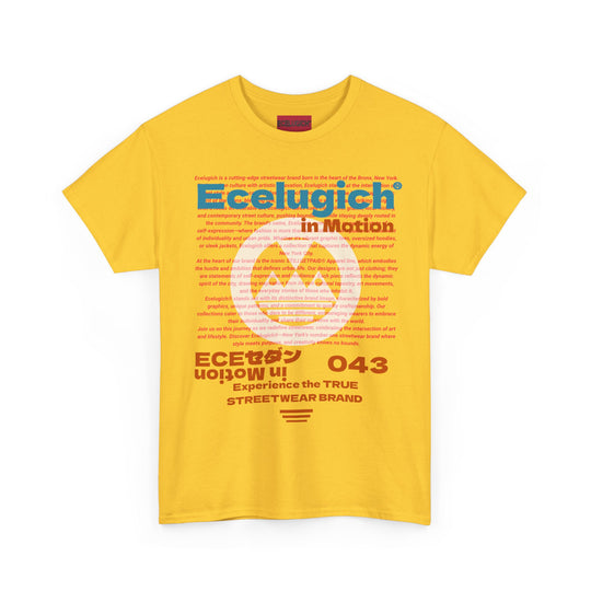 ECELUGICH® IN MOTION Unisex Heavy Cotton Tee