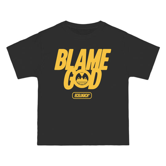 ECELUGICH® BLAME GOD UNISEX OVERSIZE