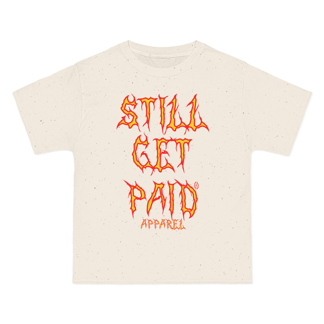STILLGETPAID® APPAREL FIRE UNISEX OVERSIZE TEE SHIRT