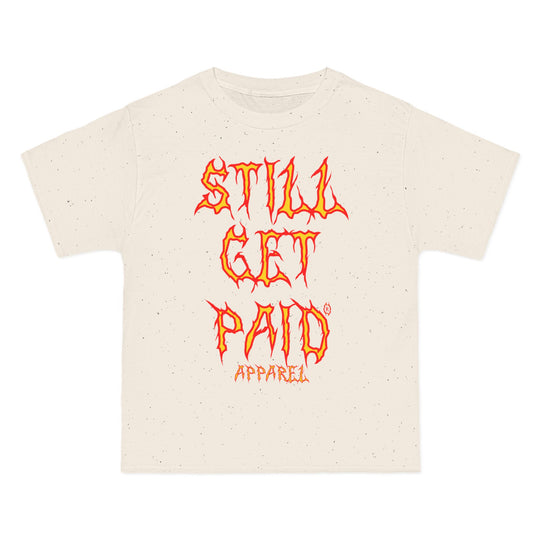 STILLGETPAID® APPAREL FIRE UNISEX OVERSIZE TEE SHIRT