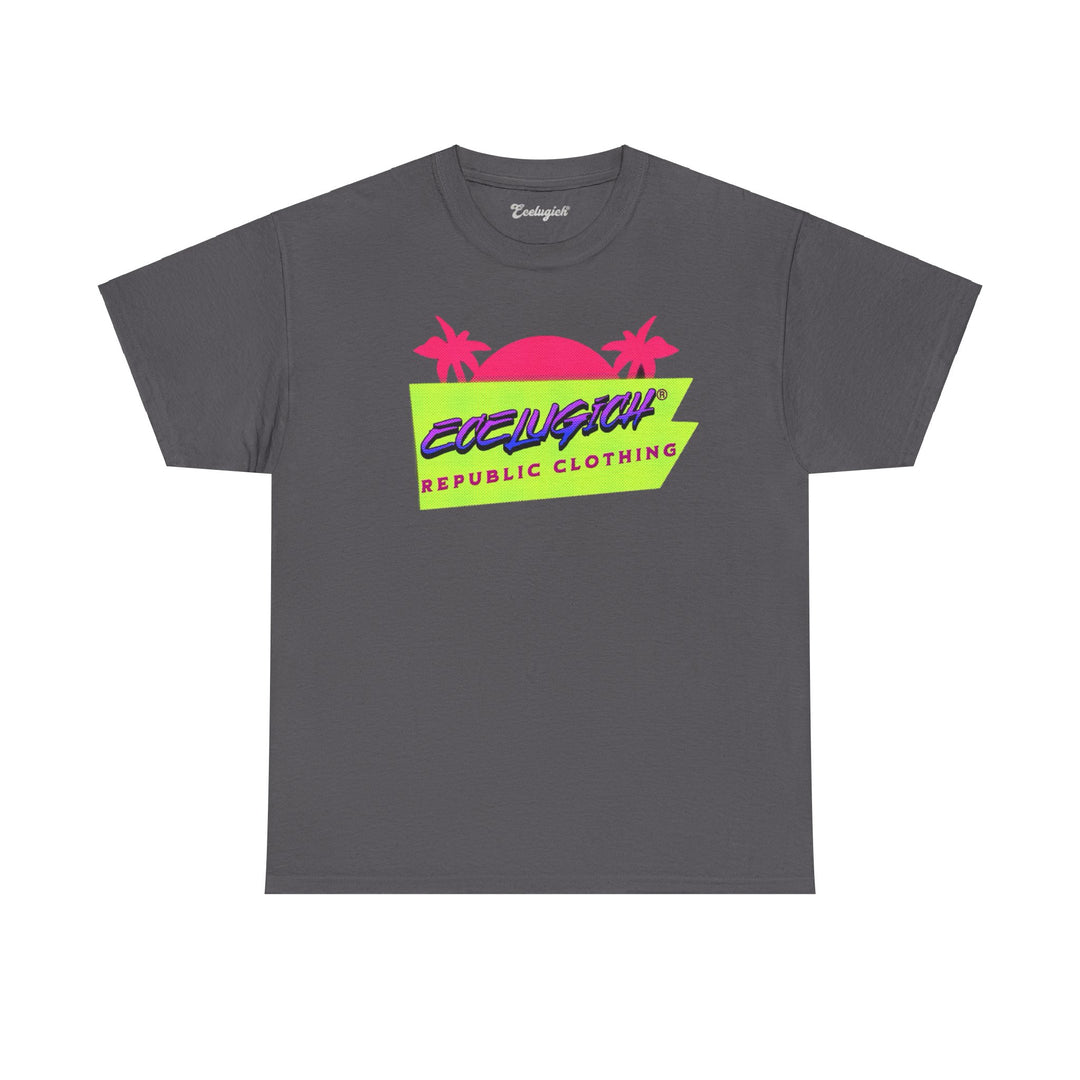 ECELUGICH Unisex Heavy Cotton Tee