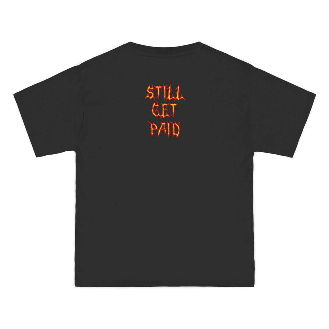 STILLGETPAID® APPAREL FIRE UNISEX OVERSIZE TEE SHIRT