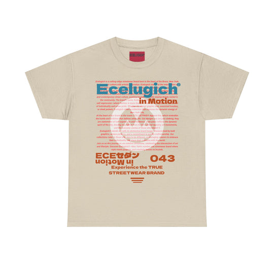 ECELUGICH® IN MOTION Unisex Heavy Cotton Tee