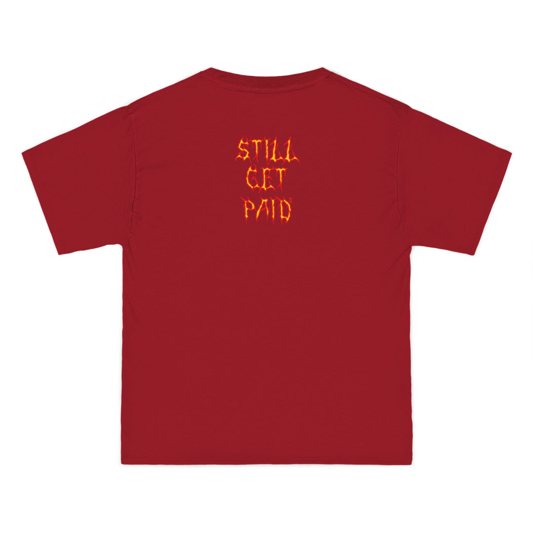 STILLGETPAID® APPAREL FIRE UNISEX OVERSIZE TEE SHIRT