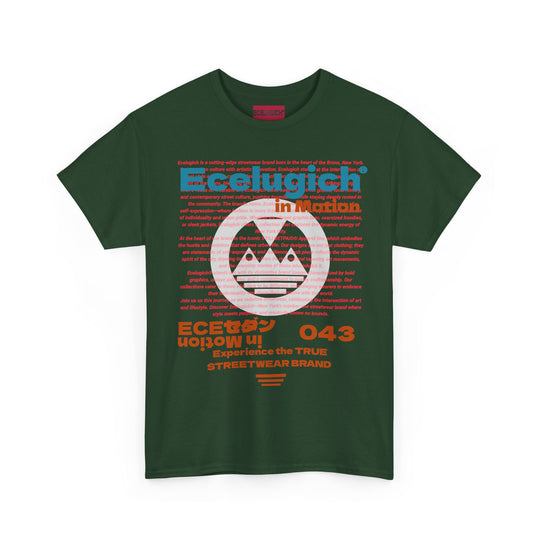 ECELUGICH® IN MOTION Unisex Heavy Cotton Tee