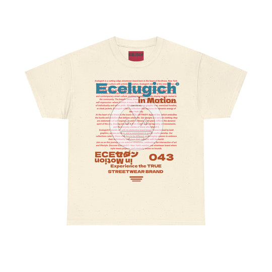 ECELUGICH® IN MOTION Unisex Heavy Cotton Tee
