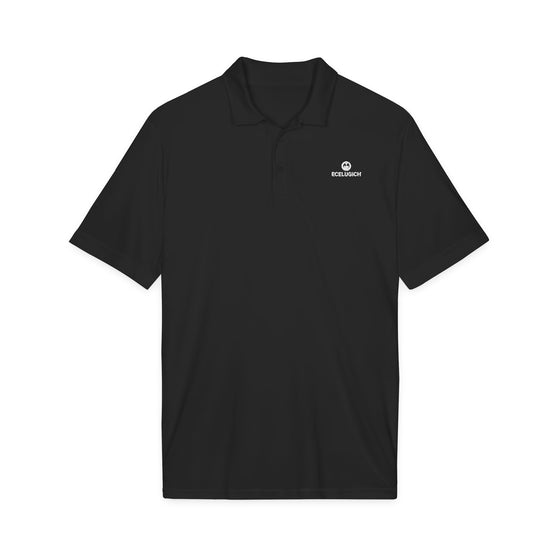ECELUGICH® Embroidered Performance Polo — Sporty Breathable Golf & Work Shirt