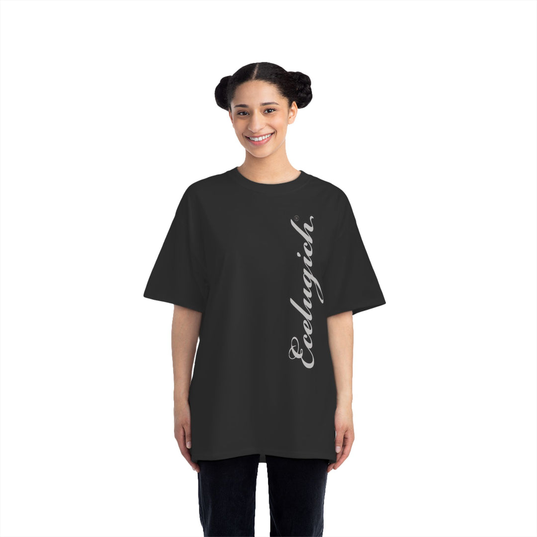 ECELUGICH® BICKHAM SCRIPT UNISEX OVERSIZE TEE SHIRT