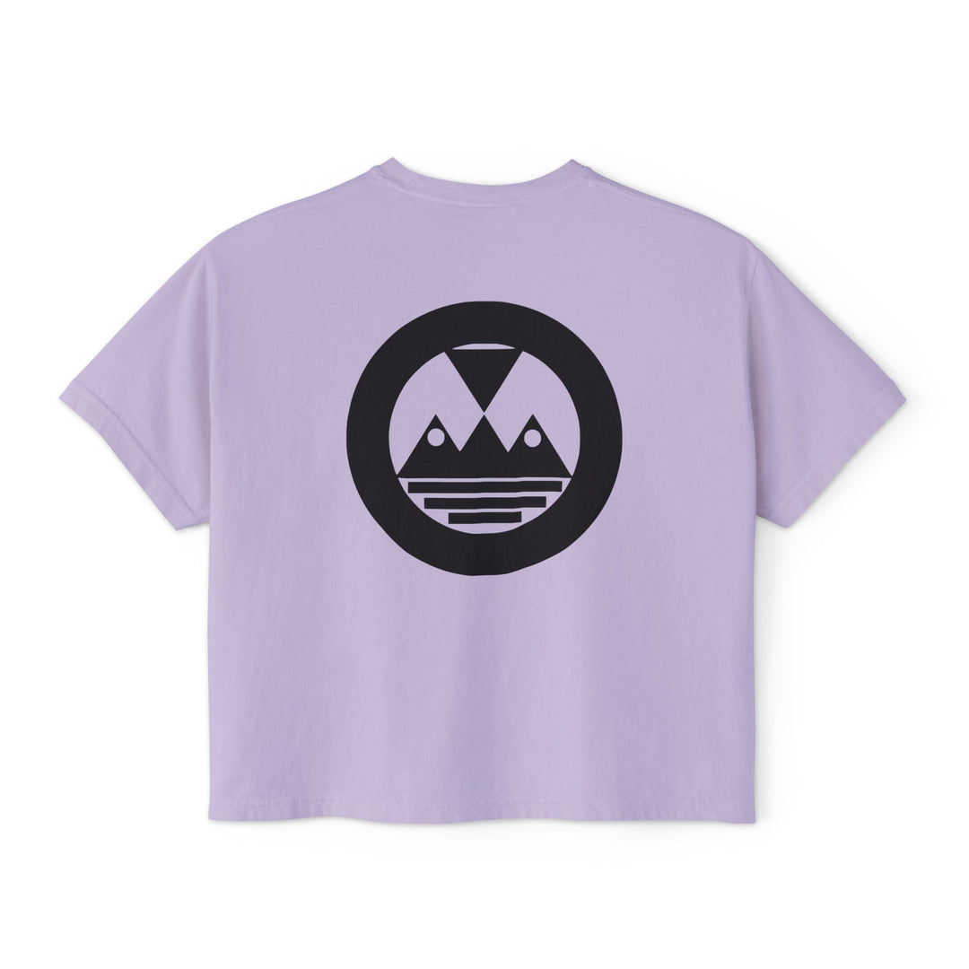 ECELUGICH® TEAM GOD!!! Women's Boxy Tee