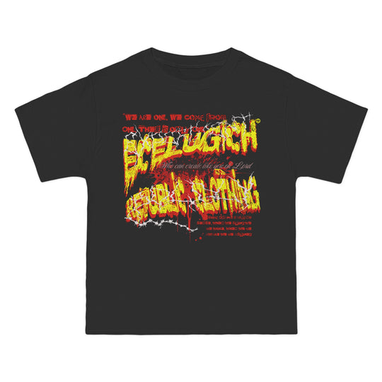 ECELUGICH® TYPOGRAPHIC UNISEX OVERSIZE