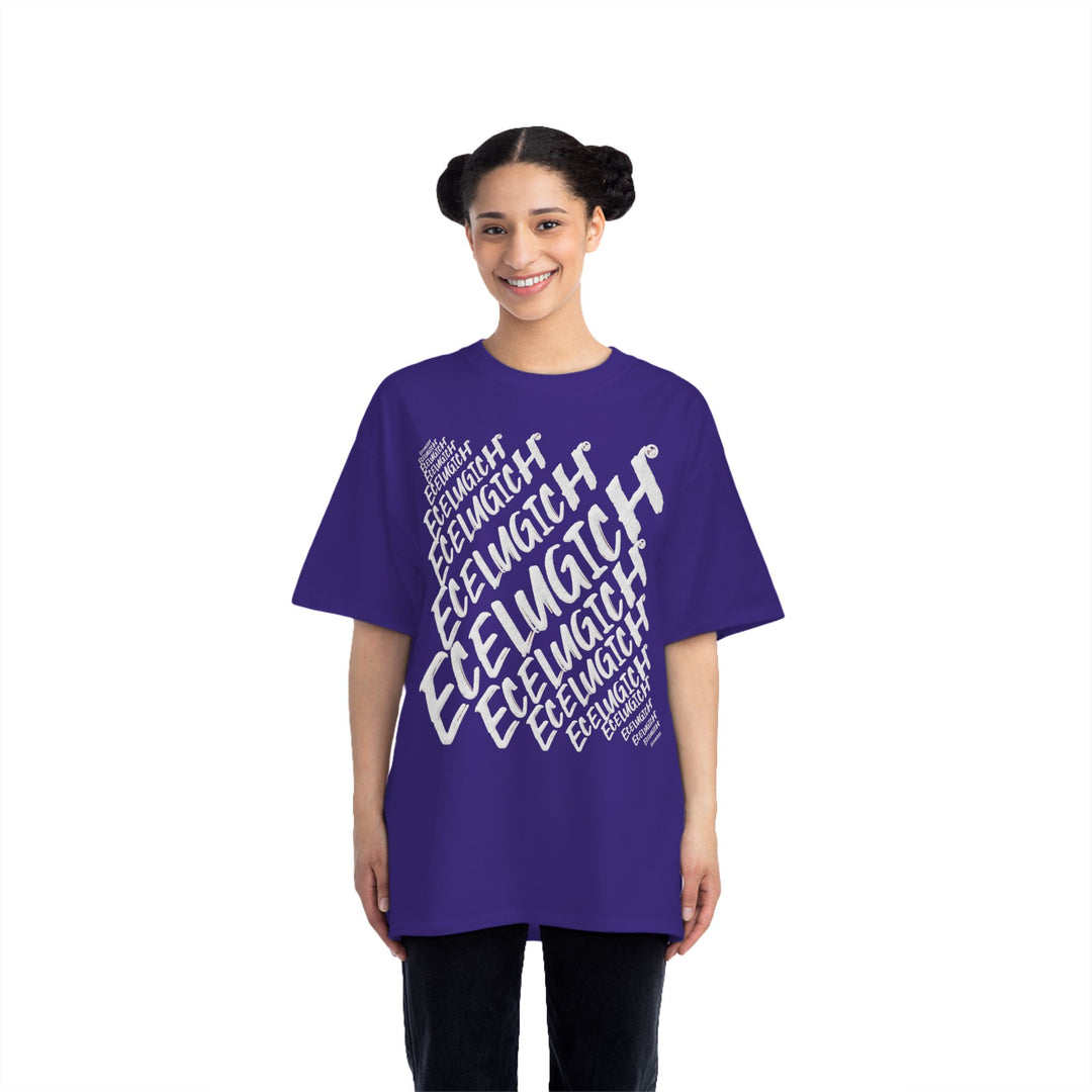 ECELUGICH® BRAND TEE SNOW 17 PRINT