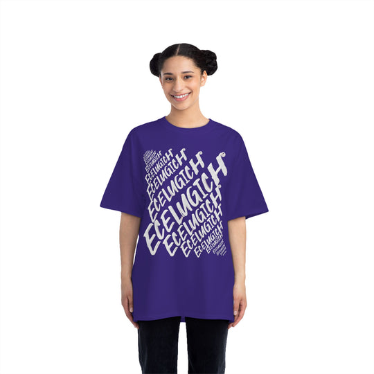 ECELUGICH® BRAND TEE SNOW 17 PRINT