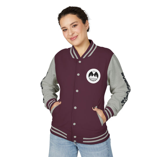 ECELUGICH® Walbaum Fraktur Unisex Heavyweight Letterman Jacket - Vintage Inspired Sportswear