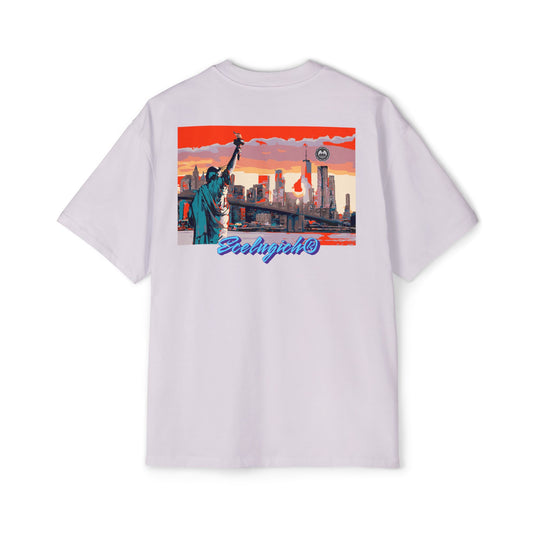 ECELUGICH® Men's Heavy Oversized Tee