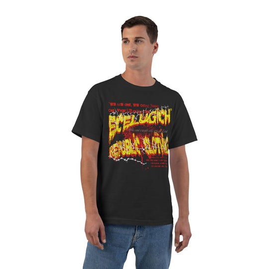 ECELUGICH® TYPOGRAPHIC UNISEX OVERSIZE