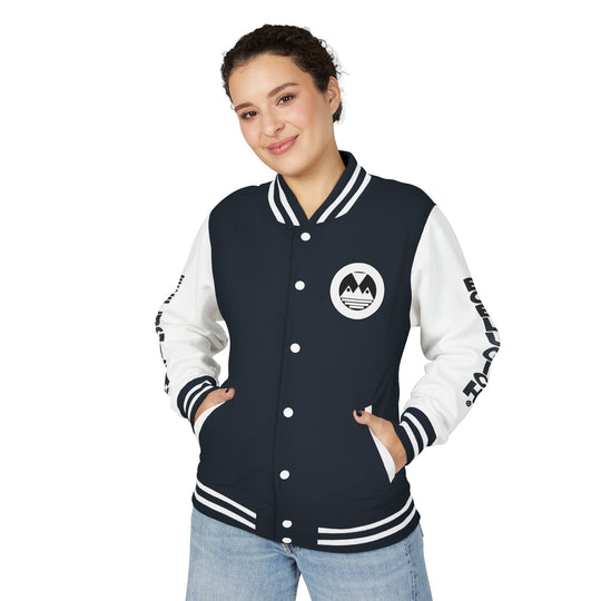 ECELUGICH® Walbaum Fraktur Unisex Heavyweight Letterman Jacket - Vintage Inspired Sportswear