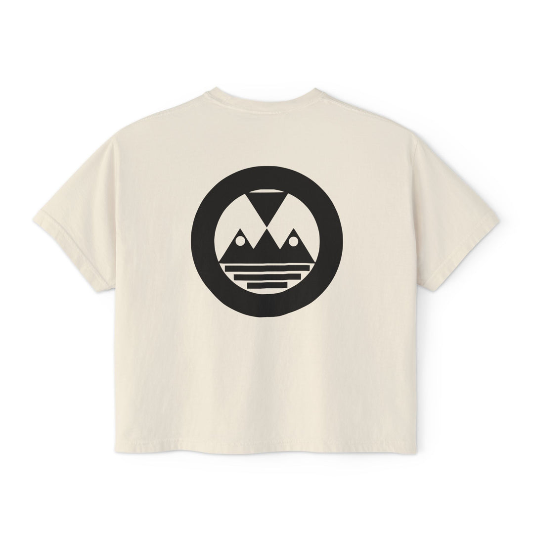 ECELUGICH® TEAM GOD!!! Women's Boxy Tee