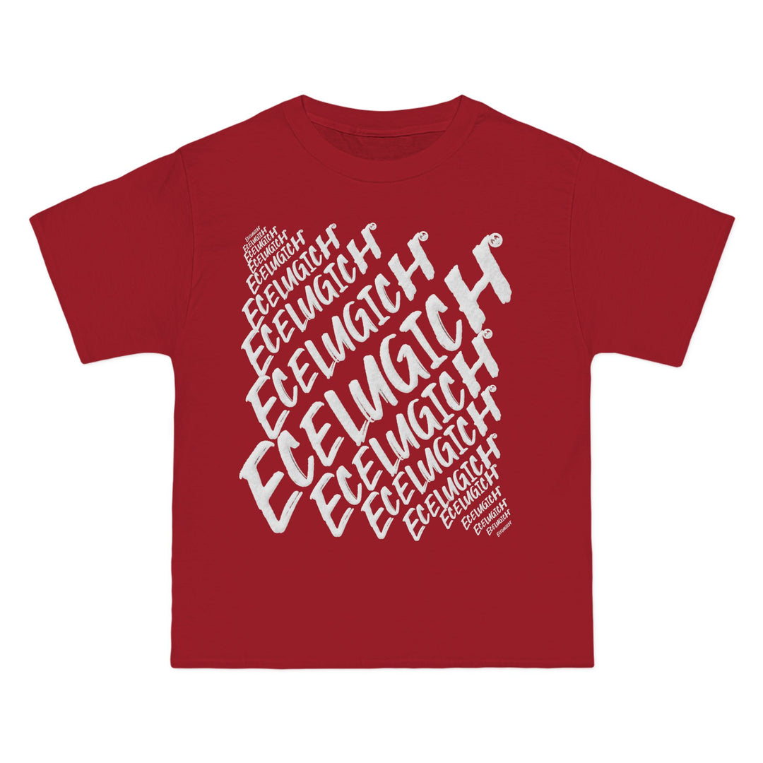 ECELUGICH® BRAND TEE SNOW 17 PRINT