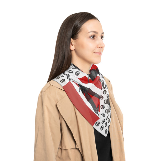 ECELUGICH® Poly Scarf PEACE FLAG