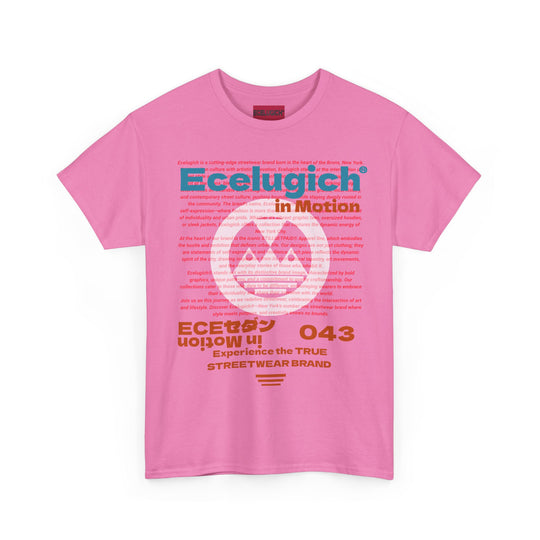 ECELUGICH® IN MOTION Unisex Heavy Cotton Tee