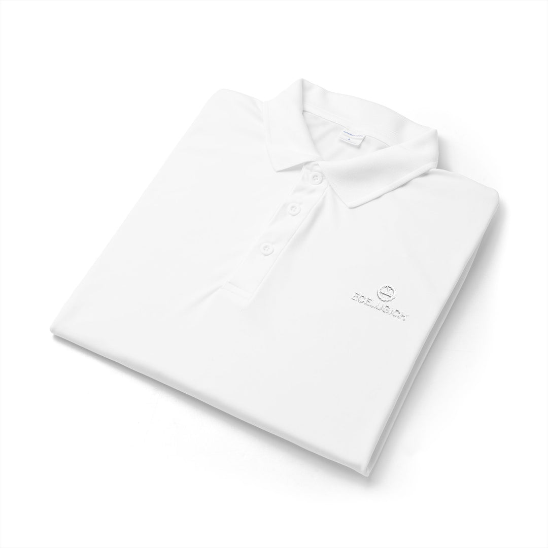 ECELUGICH® Embroidered Performance Polo — Sporty Breathable Golf & Work Shirt