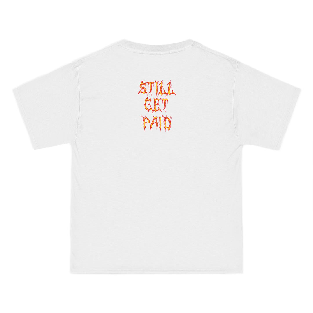 STILLGETPAID® APPAREL FIRE UNISEX OVERSIZE TEE SHIRT