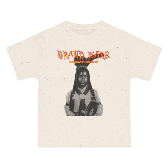 ECELUGICH® INDIGENOUS AMERICAN UNISEX OVERSIZE TEE SHIRT BRAND WARZ