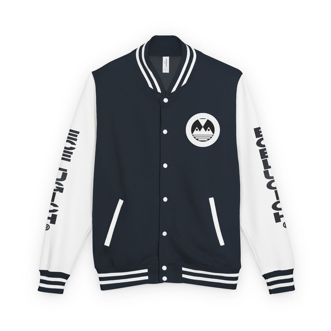 ECELUGICH® Walbaum Fraktur Unisex Heavyweight Letterman Jacket - Vintage Inspired Sportswear