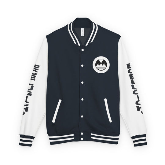 ECELUGICH® Walbaum Fraktur Unisex Heavyweight Letterman Jacket - Vintage Inspired Sportswear
