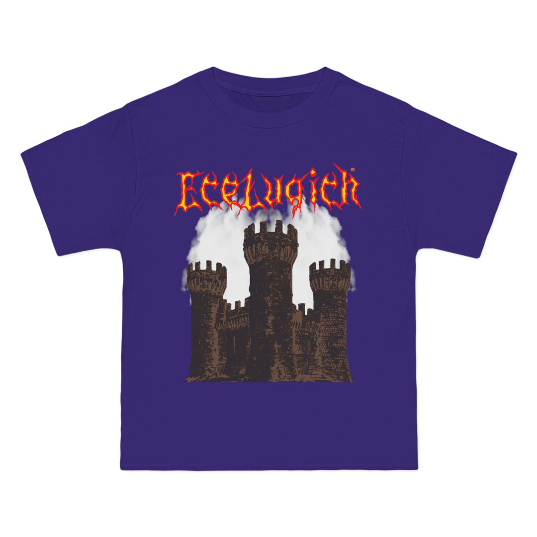ECELUGICH® CASTLE UNISEX OVERSIZE TEE SHIRT