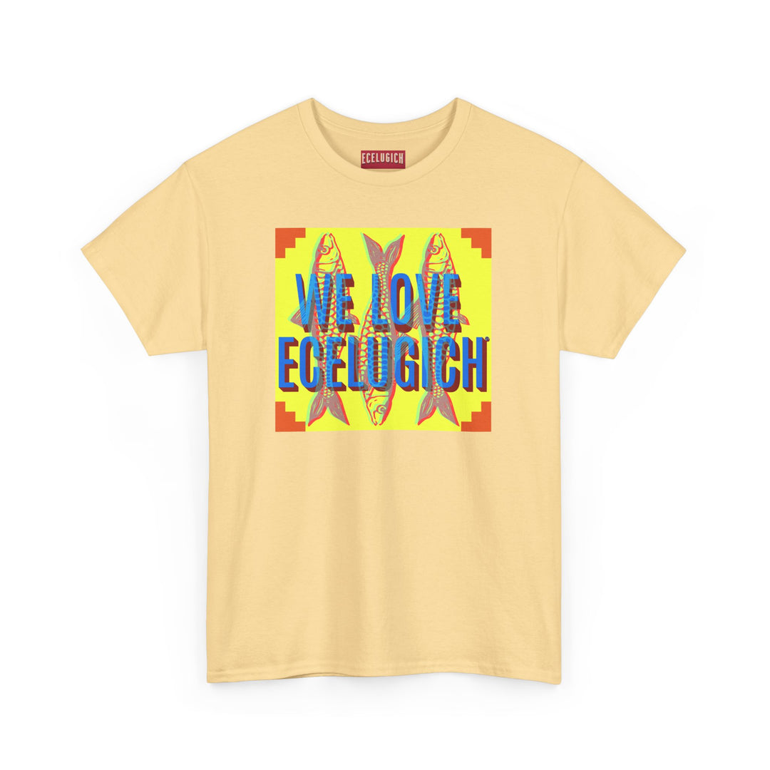 ECELUGICH® Unisex Heavy Cotton Tee