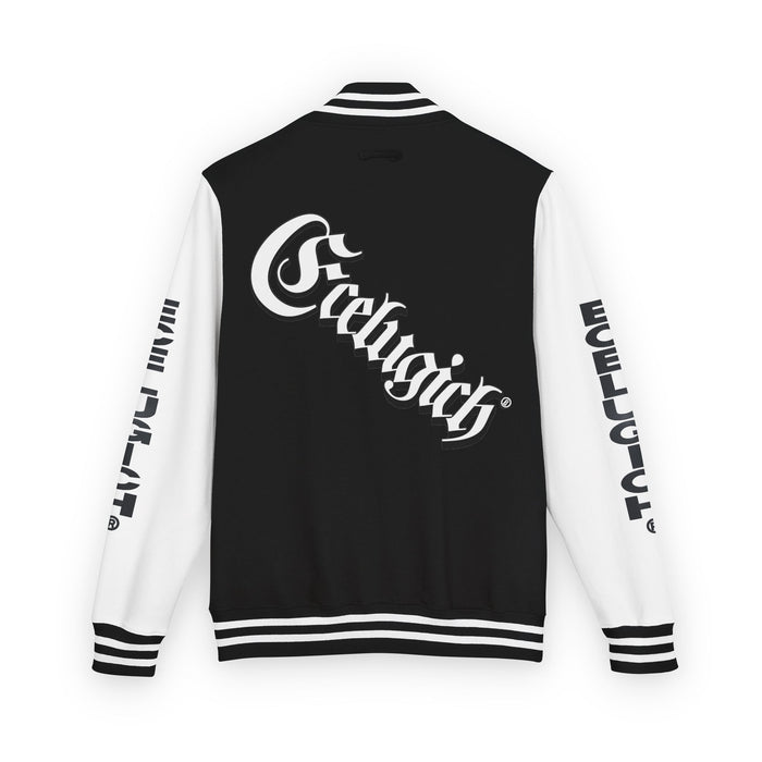 ECELUGICH® Walbaum Fraktur Unisex Heavyweight Letterman Jacket - Vintage Inspired Sportswear