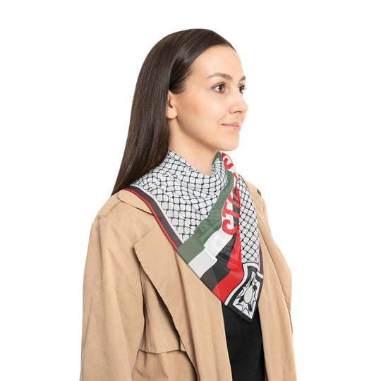 STILLGETPAID® APPAREL® KEFFIYEH Poly Scarf