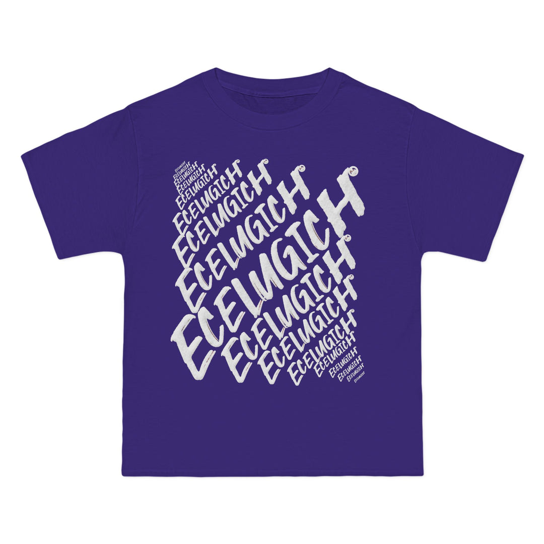 ECELUGICH® BRAND TEE SNOW 17 PRINT