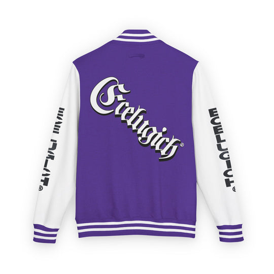 ECELUGICH® Walbaum Fraktur Unisex Heavyweight Letterman Jacket - Vintage Inspired Sportswear