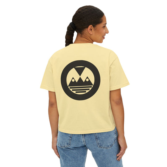 ECELUGICH® TEAM GOD!!! Women's Boxy Tee