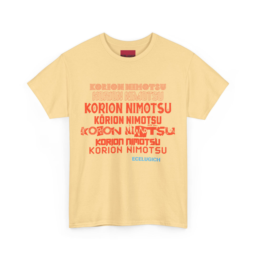 ECELUGICH® JAPANESE Unisex Heavy Cotton Tee