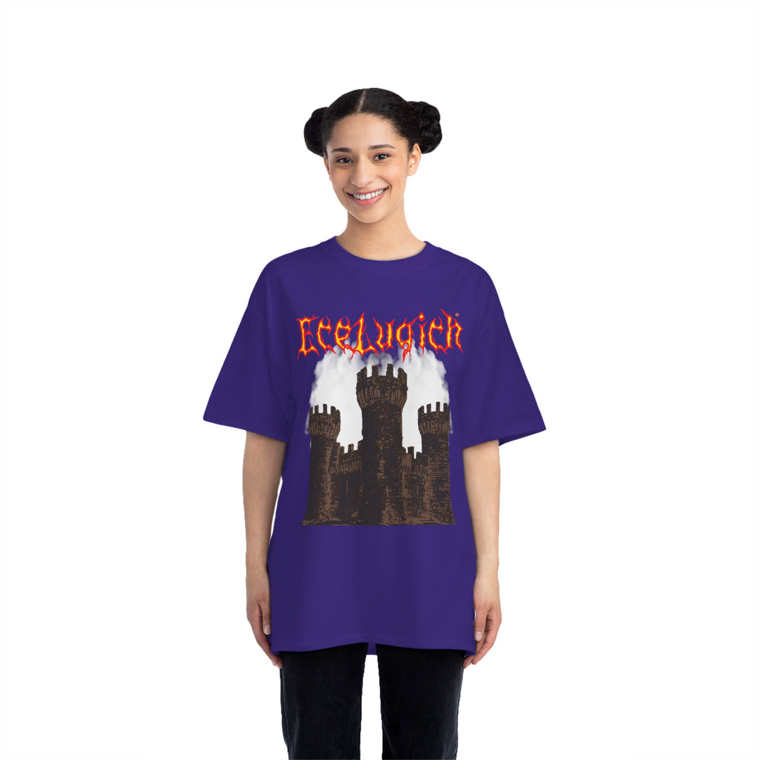 ECELUGICH® CASTLE UNISEX OVERSIZE TEE SHIRT