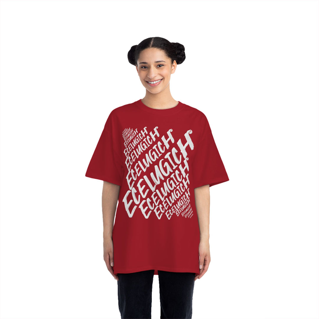 ECELUGICH® BRAND TEE SNOW 17 PRINT