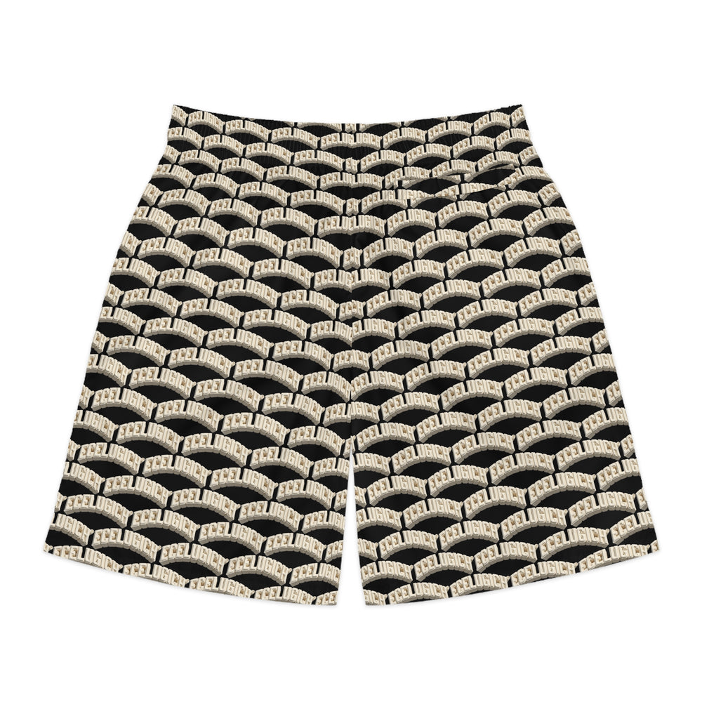 ECELUGICH® 3D STACK Men's Jogger Shorts