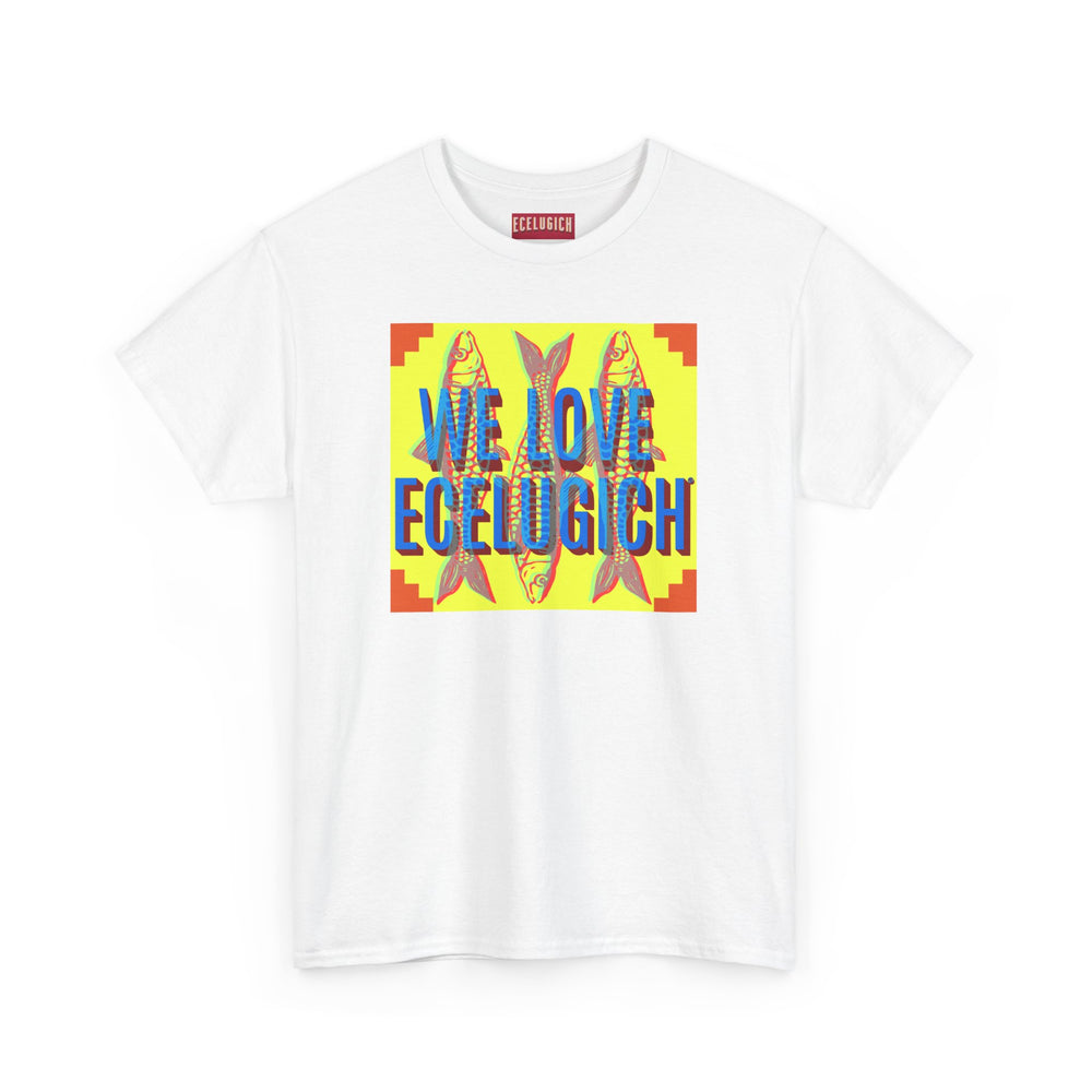 ECELUGICH® Unisex Heavy Cotton Tee