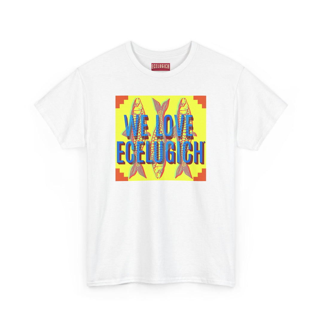 ECELUGICH® Unisex Heavy Cotton Tee