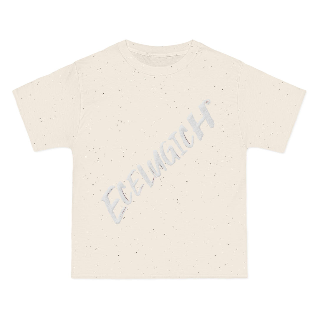 ECELUGICH® BRAND TEE SNOW PRINT