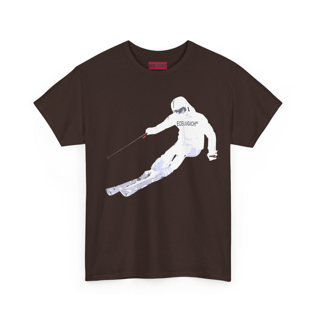 ECELUGICH® Unisex Heavy Cotton Tee SKI