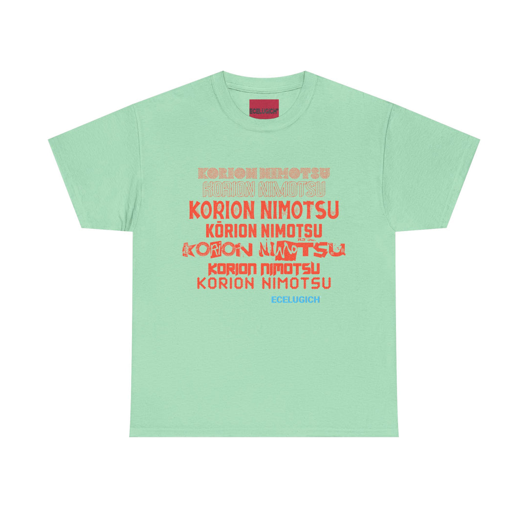 ECELUGICH® JAPANESE Unisex Heavy Cotton Tee